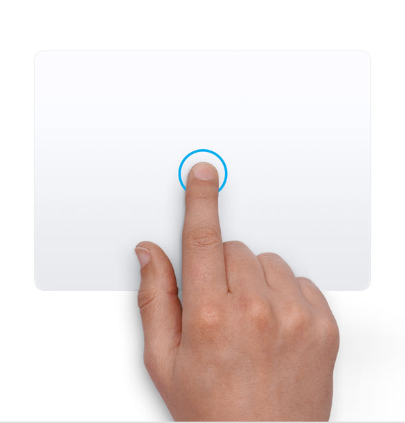 Force click gesture