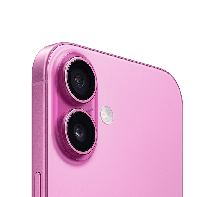 iPhone 16 in pink