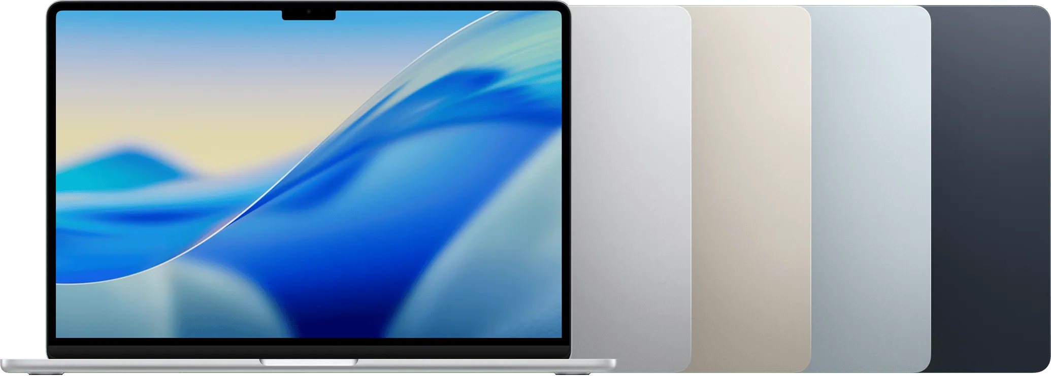 MacBook Air 15″ M5, colour overview (store shot coming soon)