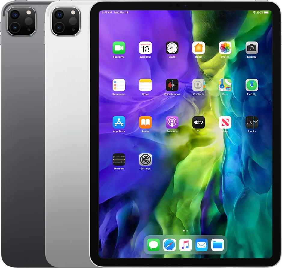 iPad Pro 11″ (2020), colour overview (store shot coming soon)