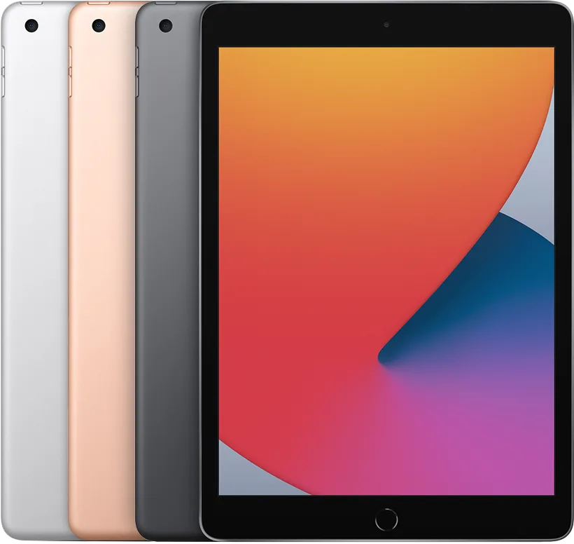 iPad (8th gen), colour overview (store shot coming soon)